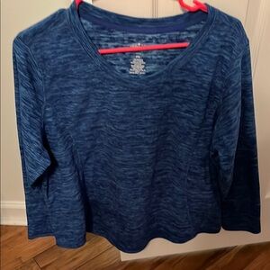 Blue Long Sweatshirt